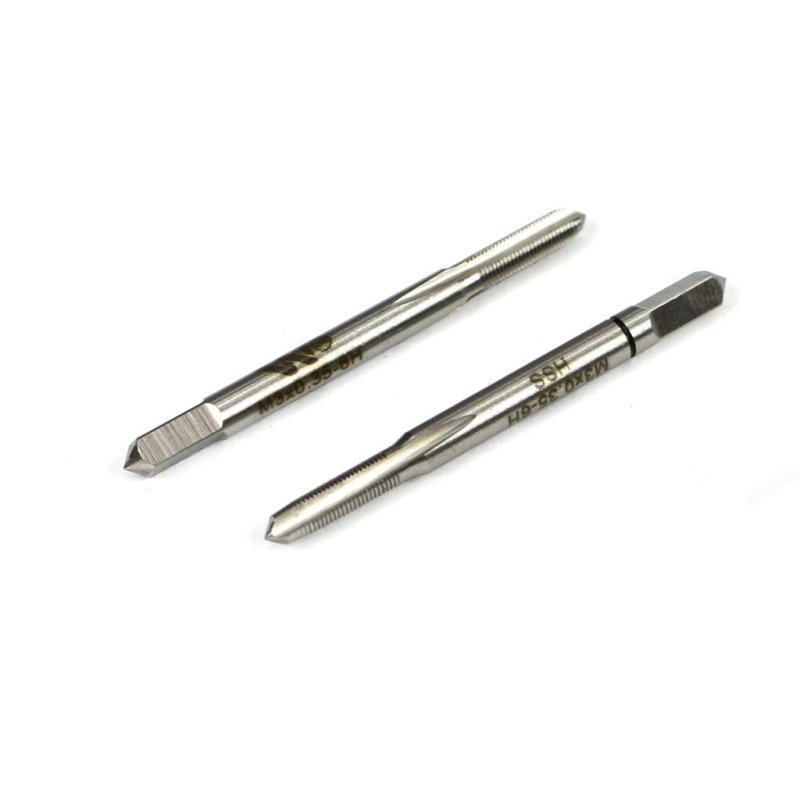 Gwintowniki komplet 2 szt do gwintu metrycznego drobnozwojnego DIN2181 M3X0.35 Waryński