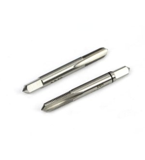 Gwintowniki komplet 2 szt do gwintu metrycznego drobnozwojnego DIN2181 M6X0.75 Waryński