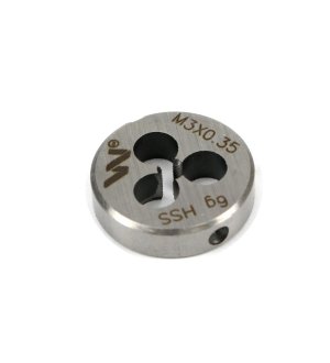 Narzynka do gwintu metrycznego drobnozwojnego DIN223 M3X0.35 Waryński