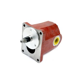 Pompa hydrauliczna zębata do Bizon Z-050 stary typ PZS-KP-25 (obroty lewe) 16Mpa w korpusie żeliwnym Waryński