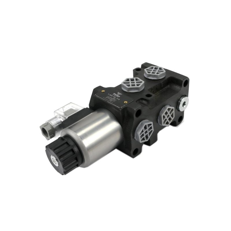 Dzielnik. zawór. elektrozawór kierunkowy elektromagnetyczny kontroli (DVS6/50 L/MIN) 12V DC 6/2 G3/8 50L VOIMA