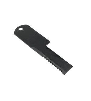 Nóż stały rozdrabniacz słomy sieczkarnia uzębiony 190x50x3mm otwór 12 zastosowanie Z55611 WARYŃSKI ( sprzedawane po 25 )