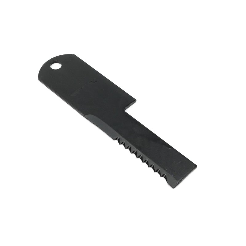 Nóż stały rozdrabniacz słomy sieczkarnia uzębiony 190x50x3mm otwór 12 zastosowanie Z55611 WARYŃSKI ( sprzedawane po 25 )