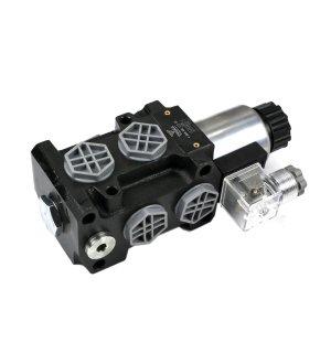 Dzielnik. zawór. elektrozawór kierunkowy elektromagnetyczny kontroli (DVS6/50L) (24V DC) 6/2 G1/2 50L VOIMA