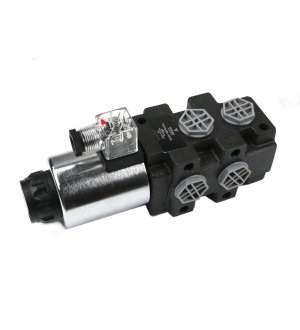 Dzielnik. zawór. elektrozawór kierunkowy elektromagnetyczny kontroli (SVV6/2-90L) (24V DC) 6/2 G1/2 80L VOIMA