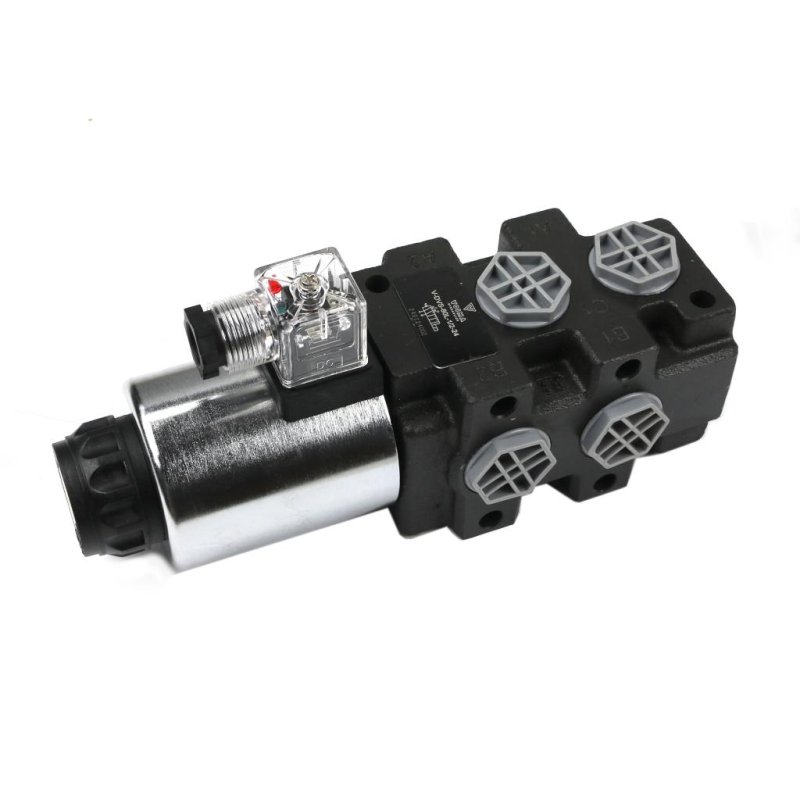 Dzielnik. zawór. elektrozawór kierunkowy elektromagnetyczny kontroli (SVV6/2-90L) (24V DC) 6/2 G1/2 80L VOIMA