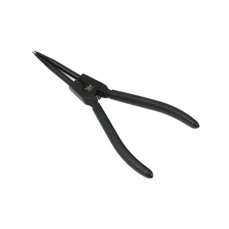 Specjalistyczne szczypce z długimi szczękami do pierścieni osadczych  8" zewnętrzne proste Waryński