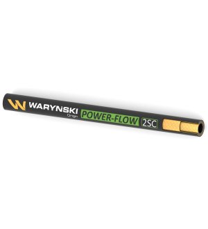 Wąż hydrauliczny do zakuwania POWER-FLOW 2SC DN25 2-oplotowy 165 Bar Waryński (sprzedawany po 25m)