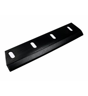 Nóż sieczkarni napawany lewy do trawy 380x90x8.5L otwory 4x35mm zastosowanie Claas Jaguar 9846700 WARYŃSKI