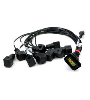 Przewód zasilający końcowy TE-04-00 z wtyczkami TF C18 do rozdzielaczy.