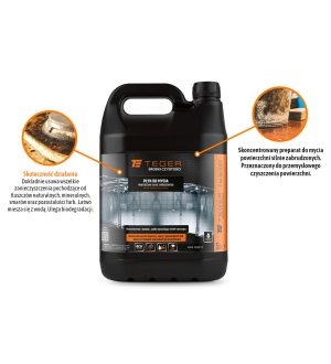 Płyn do mycia powierzchni silnie zabrudzonych 5l - koncentrat / TEGER