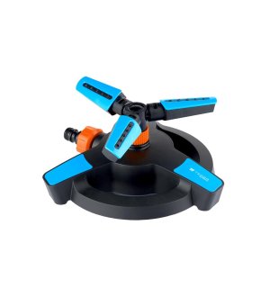 Zraszacz ogrodowy - obrotowy 3-ramienny / TEGER