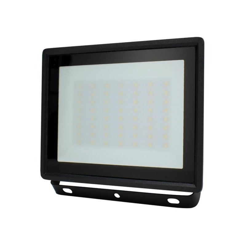 Naświetlacz, Lampa LED SMD 230V 50W 6500K 4320LM IP65 CZARNY