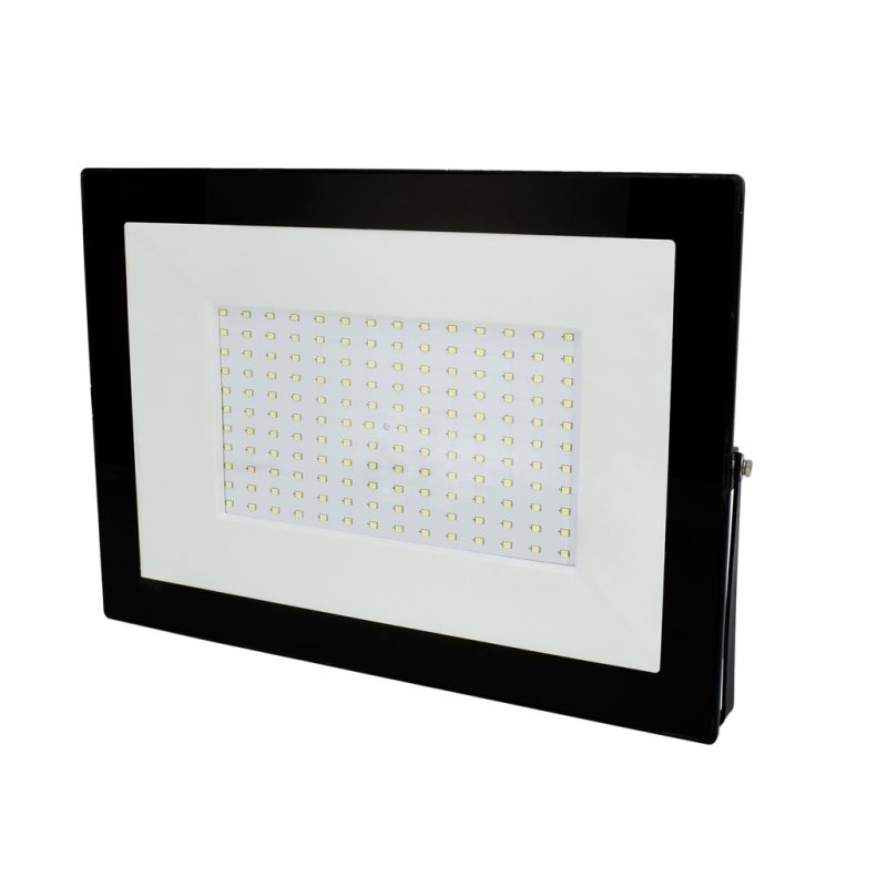Naświetlacz, Lampa LED SMD 230V 100W 6500K 8760LM IP65 CZARNY
