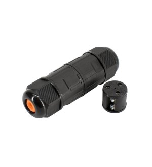 Uniwersalne hermetyczne złącze kablowe IP68 3-torowe skręcane