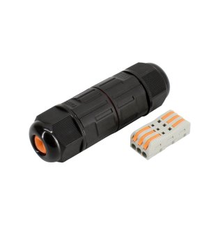 Uniwersalne hermetyczne złącze kablowe IP68 3-torowe z szybkozłączką
