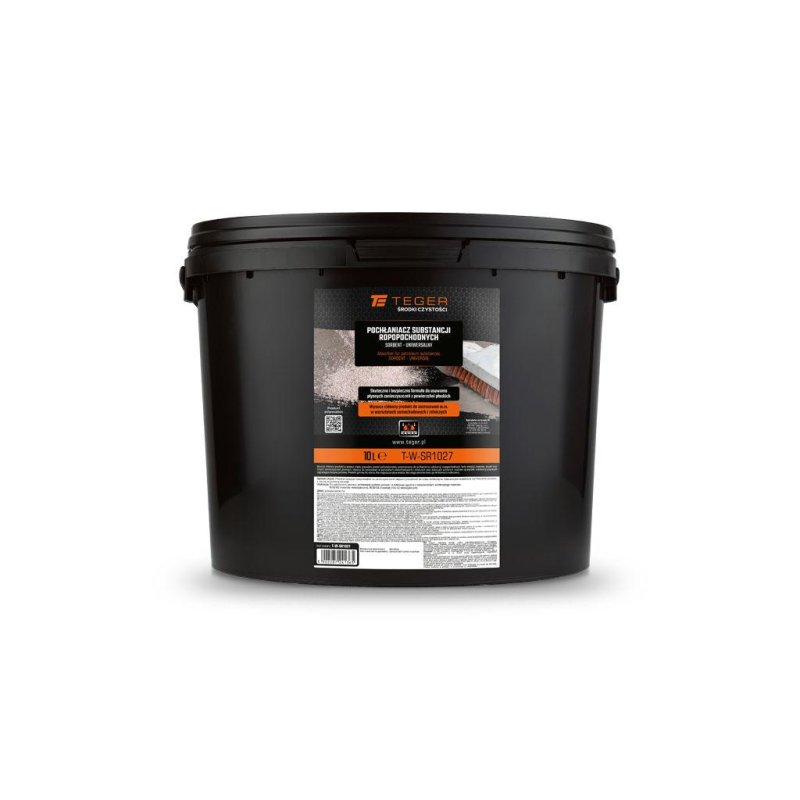 Pochłaniacz substancji ropopochodnych SORBENT - uniwersalny 10l / TEGER