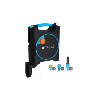 Zwijacz z wężem 10m - kpl / TEGER