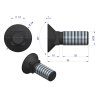 Śruba płużna podsadzana D 608 M12x35 mm kl.10.9 Waryński ( sprzedawane po 10kg )