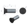 Śruba płużna podsadzana M12x35 mm kl.8.8 Waryński ( sprzedawane po 10kg )