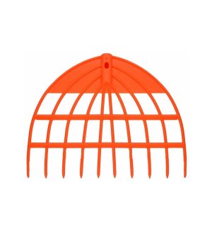 Widło grabie plastikowe do liści (mocowanie CLICK) / TEGER