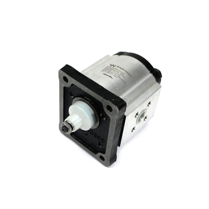 Pompa hydrauliczna zębata 7.5cm3 (grupa 1 - typ europejski) wałek 1:8 (obroty prawe) max.180 bar Waryński