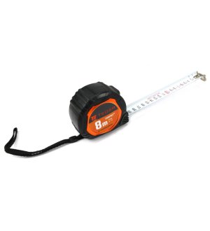 Miara stalowa rozwijana kompaktowa 8m 27mm grubość taśmy 0,16mm TEGER