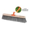 Szczotka do prac porządkowych PREMIUM - ulicówka 55x400 mm - druciana (mocowanie Click) / TEGER