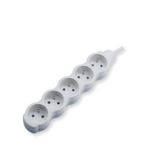 Przedłużacz 5 gniazd 1.5m