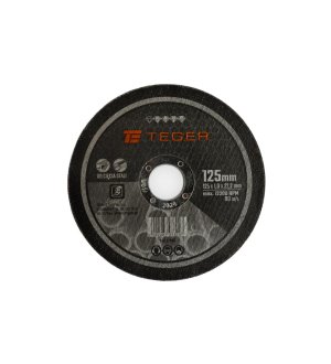Tarcza korundowa do cięcia 125x 1.0 mm sprzedawane po 10 szt. TEGER
