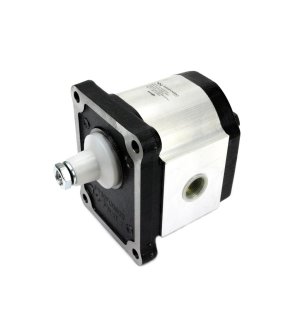 Pompa hydrauliczna zębata 27.0cm3 (grupa 3 - typ europejski) wałek 1:8 przyłącza gwintowane (obroty prawe) max.250 bar Waryński