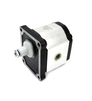 Pompa hydrauliczna zębata 39.0cm3 (grupa 3 - typ europejski) wałek 1:8 przyłącza gwintowane (obroty prawe) max.240 bar Waryński