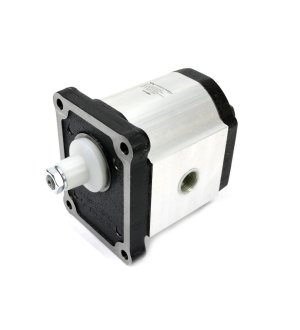 Pompa hydrauliczna zębata 48.0cm3 (grupa 3 - typ europejski) wałek 1:8 przyłącza gwintowane (obroty prawe) max.210 bar Waryński