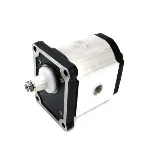 Pompa hydrauliczna zębata 52.0cm3 (grupa 3 - typ europejski) wałek 1:8 przyłącza gwintowane (obroty prawe) max.210 bar Waryński