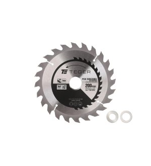 Piła tarczowa do drewna z węglikiem spiekanym 200x30x24T / TEGER