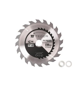 Piła tarczowa do drewna z węglikiem spiekanym 230x30x20T / TEGER