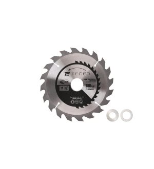 Piła tarczowa do drewna z węglikiem spiekanym 180x30x20T / TEGER