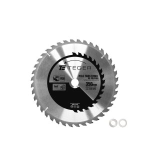 Piła tarczowa do drewna z węglikiem spiekanym 350x30x40T / TEGER