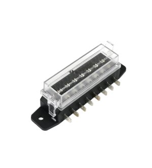 Skrzynka bezpieczników 8-krotna uniwersalna na bezpieczniki płytkowe Expom Kwidzyn eu