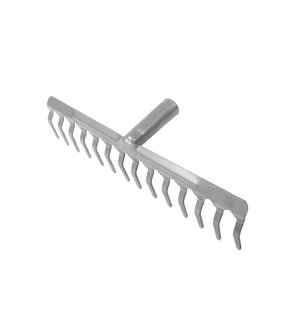 Grabie metalowe 14 zębne (mocowanie CLICK) / TEGER (pakowane po 5 szt.)