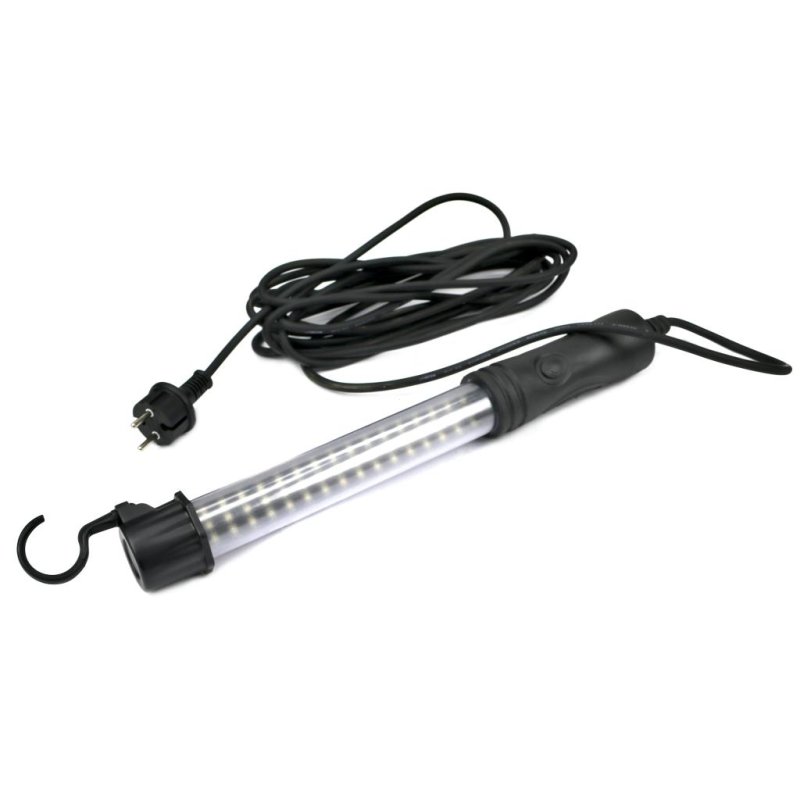 Lampa warsztatowa kanałowa latarka LED 230V IP54 kabel 7m 16W SMD 1500lm Teger