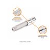 Klucz nasadowy 1/2" z bitem TORX T50x100 mm - z otworem, S2/CR-V, Teger