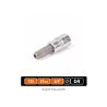 Klucz nasadowy 1/4" z bitem TORX T15x37 mm - z otworem, S2/CR-V, Teger