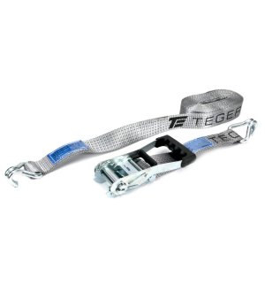 Pas transportowy 5T 10m komplet z napinaczem z gumową okładziną 230mm z atestem TEGER