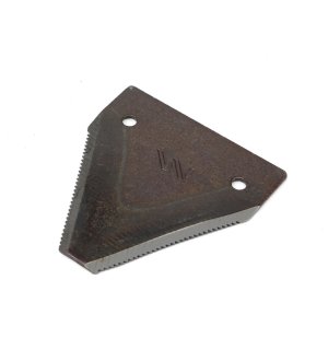 Nóż żniwny 82x76x2mm otwór 5.6 zastosowanie N336G Mörtl WARYŃSKI ( sprzedawane po 25 )