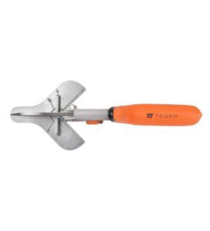 Nożyce do cięcia profili i listew z kątomierzem / TEGER