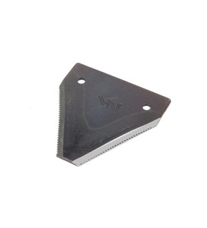 Nóż żniwny 80x76x2mm otwór 5.5 zastosowanie S80/2 Osa WARYŃSKI ( sprzedawane po 25 )