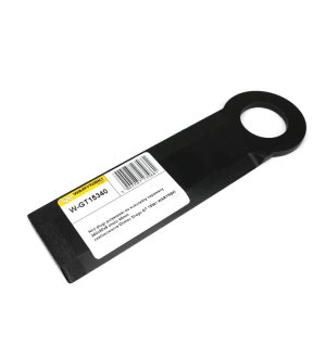 Nóż długi przystawki do kukurydzy napawany 240x60x6 otwór 40mm zastosowanie Olimac Drago GT 15341 WARYŃSKI