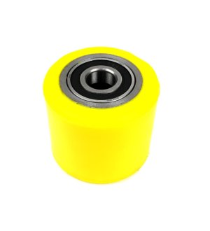 Rolka uniwersalna do wózka paletowego poliuretan - fi80x70x20 Waryński