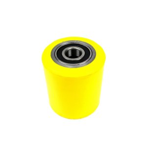 Rolka uniwersalna do wózka paletowego poliuretan - fi80x90x20 Waryński